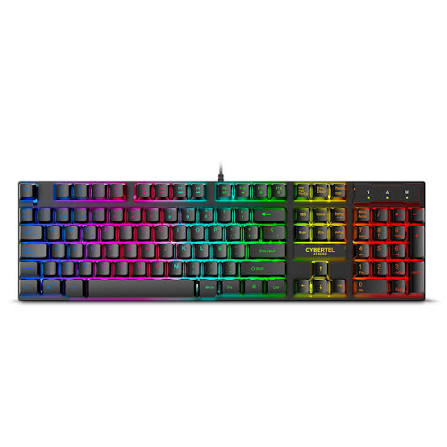 TECLADO CYBERTEL XTREME BLACK RGB