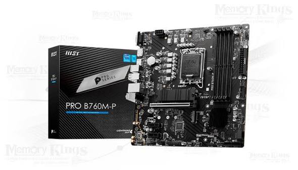 PLACA MADRE MSI PRO B760M-P DDR4